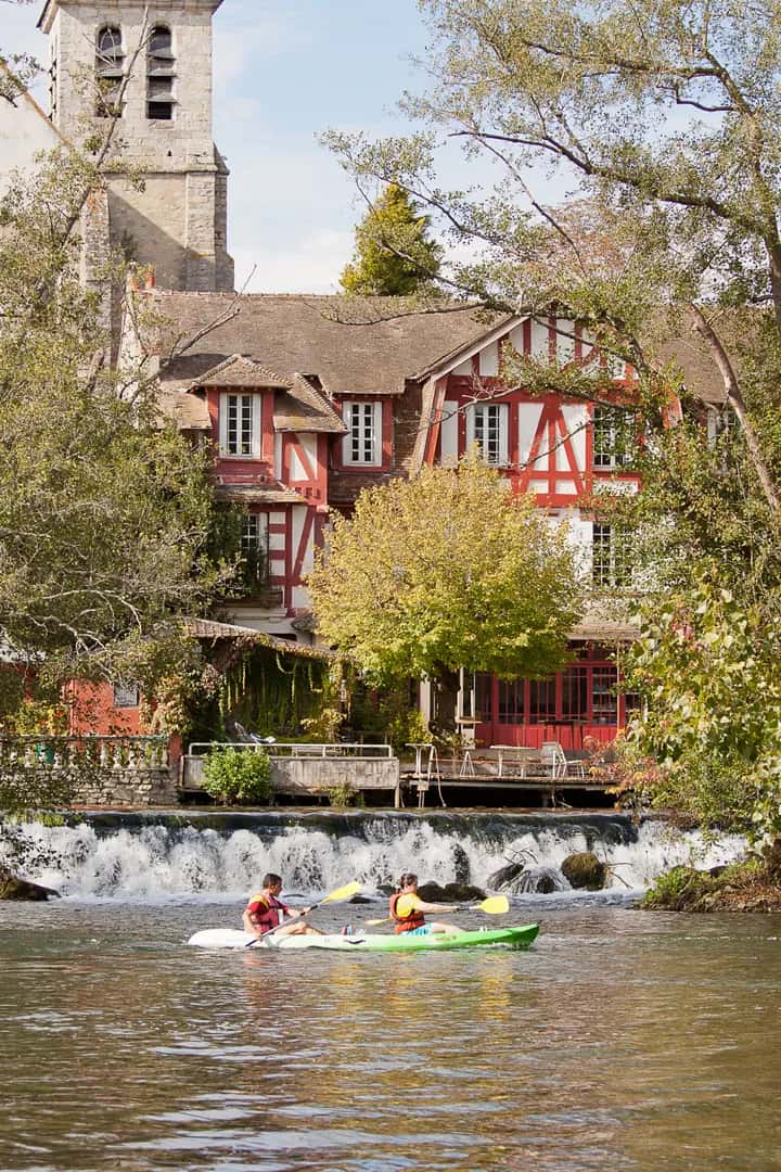 Descente du Loing en canoë